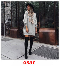 Women Dress Style Dress Sweatshirts Hoodies Dresses Plus Size Sexy Casual Dress Vestidos GV383
