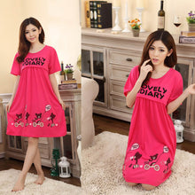 Women Pregnant Large Bear Lactation Nursing Clothes Maternity Dress Letters Print Cotton Sleepwear mujeres dormir