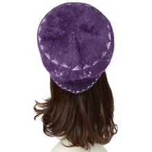 Women Knit Hat Beanie Snowflake Contrast Snow Ski Brim Cap Warm Faux Hat Fur Pompom Woman Bonnet Ladies Cap
