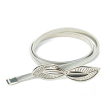 Womens Metal Waist Belt Chain For Dress Leaf Pattern Hollow Out Elastic Slim Elegant Belt Band Gold/Sliver Ceinture Femme