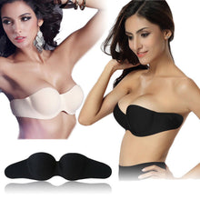 Sexy push up silicone strapless invisible Bras Backless adhesive stick on gel intimates accessories soutien gorge