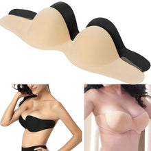 Sexy push up silicone strapless invisible Bras Backless adhesive stick on gel intimates accessories soutien gorge