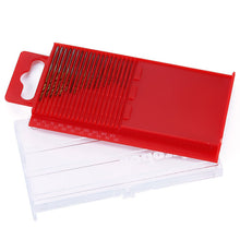20pcs Titanium Coated HSS High Speed Steel Drill Bit Set Titanium For Wood Plastic Twist Drill Bit Set Tools 91153