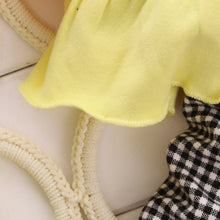 2pcss  Kids Baby Girl Minnie Clothes Sets Pullover Bow Tops+Plaids & Checks Pants Outfits Set WholeBaby Boutique Clothing