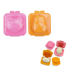 2Pcs Food Grade Plastic Boiled Egg Mold Bento Maker Cutter Decorating Egg Tools 82693