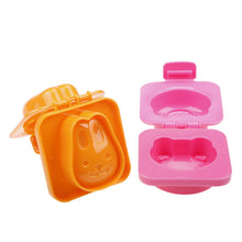2Pcs Food Grade Plastic Boiled Egg Mold Bento Maker Cutter Decorating Egg Tools 82693