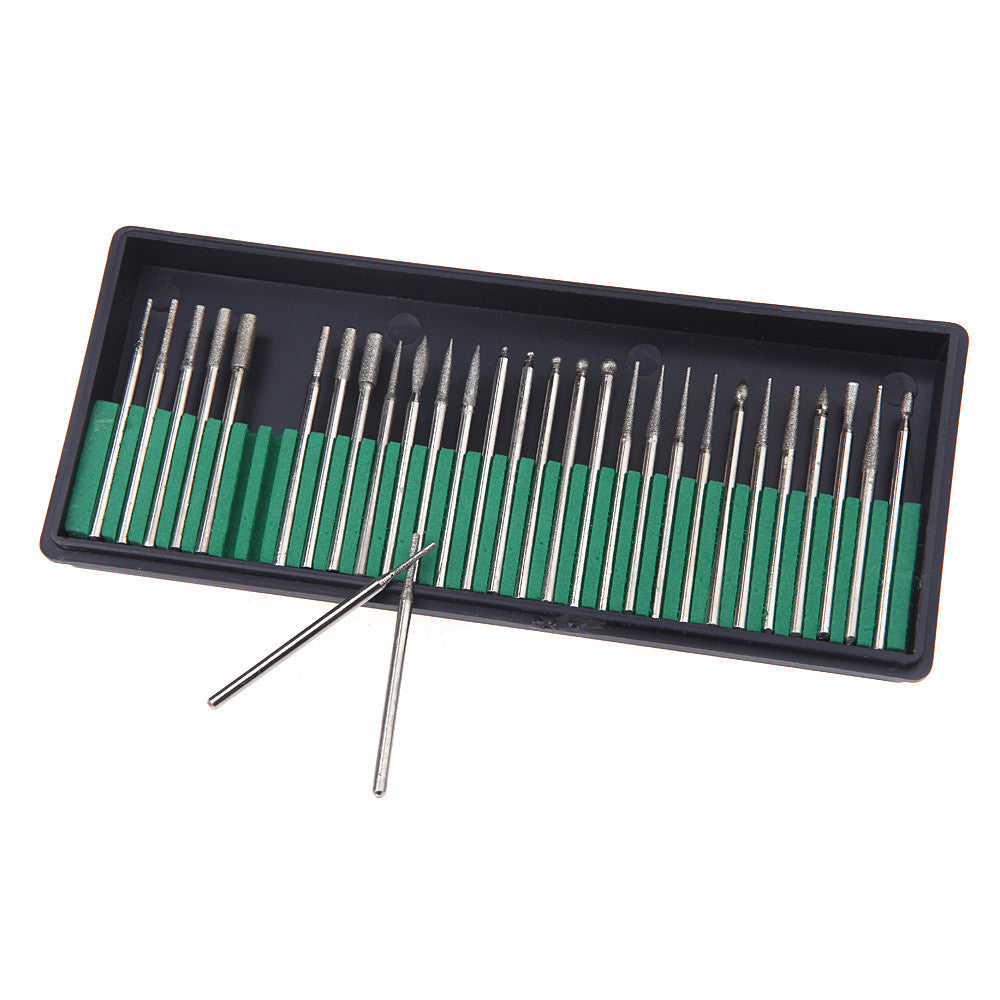 30pcsProfessional Nail Art Tool Nail Drills Bits Kit Electric Manicure Pedicure Pen Set Manicure Pedicure Tools
