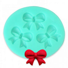 3D Bow Fondant Chocolate Mould Candy Cake Soap Mold Cake Decorating Baking Tool 40935