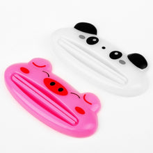 5pcs Toothpaste Tube Squeezer Easy Squeeze Paste Cartoon FrogAnimal Dispenser Roll Holder