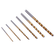 60pcs Mini Twist Drill Bit HSS Plating Titanium Saw Set Metric System Woodworking Metal Drilling Tools 86916