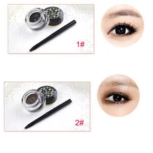 Pearl Color Cosmetic Maquiagem Delineador Luxury Water Proof Thick Eyeliner Gel Matte S1