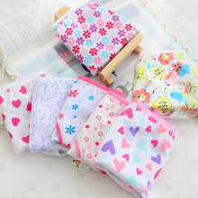 6pcss /Pack Fashion Style Baby Girls Cotton Panties Girl Kids Short Underwear Briefs Children Underpants
