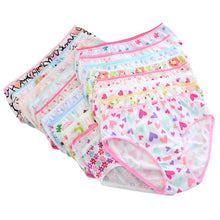 6pcss /Pack Fashion Style Baby Girls Cotton Panties Girl Kids Short Underwear Briefs Children Underpants