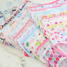 6pcss /Pack Fashion Style Baby Girls Cotton Panties Girl Kids Short Underwear Briefs Children Underpants