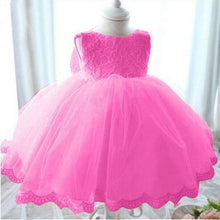 Baby Girl Dress Baptism Dresses For Girls Infant 1-6 Year Birthday Party Lace Bowknot Dress for Kids Girl Vestidos LL4