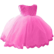 Baby Girl Dress Baptism Dresses For Girls Infant 1-6 Year Birthday Party Lace Bowknot Dress for Kids Girl Vestidos LL4