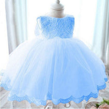Baby Girl Dress Baptism Dresses For Girls Infant 1-6 Year Birthday Party Lace Bowknot Dress for Kids Girl Vestidos LL4