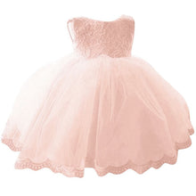Baby Girl Dress Baptism Dresses For Girls Infant 1-6 Year Birthday Party Lace Bowknot Dress for Kids Girl Vestidos LL4