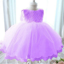 Baby Girl Dress Baptism Dresses For Girls Infant 1-6 Year Birthday Party Lace Bowknot Dress for Kids Girl Vestidos LL4