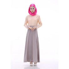 New Women's Party Muslim Abaya Jilbab Islamic Maxi Dress Cocktail Long Sleeve Dress