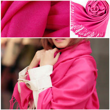 New Korea Women Men Multicolor Long Large Warm Soft Wrap Scarf Shawl Tassels