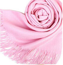 New Korea Women Men Multicolor Long Large Warm Soft Wrap Scarf Shawl Tassels