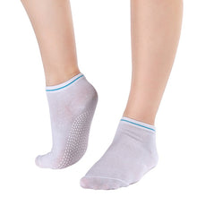 Women's Fitness Pilates Socks Colorful Non Slip Massage Toe Durable Dance S Ankle Grip Exercise Printed Letter Socks