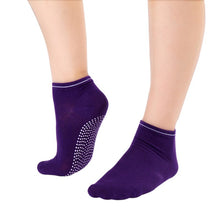 Women's Fitness Pilates Socks Colorful Non Slip Massage Toe Durable Dance S Ankle Grip Exercise Printed Letter Socks