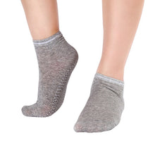 Women's Fitness Pilates Socks Colorful Non Slip Massage Toe Durable Dance S Ankle Grip Exercise Printed Letter Socks