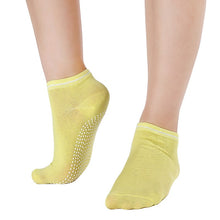 Women's Fitness Pilates Socks Colorful Non Slip Massage Toe Durable Dance S Ankle Grip Exercise Printed Letter Socks