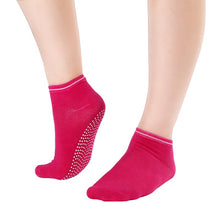 Women's Fitness Pilates Socks Colorful Non Slip Massage Toe Durable Dance S Ankle Grip Exercise Printed Letter Socks