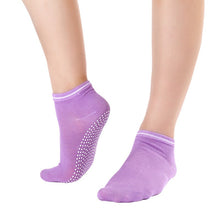 Women's Fitness Pilates Socks Colorful Non Slip Massage Toe Durable Dance S Ankle Grip Exercise Printed Letter Socks
