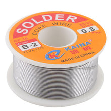 63/37 Tin/Lead 0.8mm Rosin Core Flux Solder Wire Reel 6557