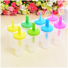8 DIY Ice Cream Maker Freezer Clear Popsicle Yogurt Frozen Mould Cake Mold55245