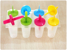 8 DIY Ice Cream Maker Freezer Clear Popsicle Yogurt Frozen Mould Cake Mold55245