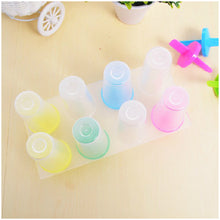 8 DIY Ice Cream Maker Freezer Clear Popsicle Yogurt Frozen Mould Cake Mold55245