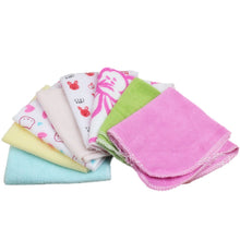 8pcss  Baby Infant Newborn Soft Bath Towel Washcloth Bathing Feeding Wipe Cloth Y8
