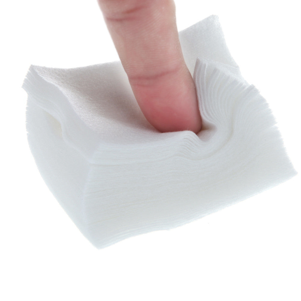 800 Sheets Nail Art Wipes Tips Manicure Polish Remover Clean Soft Cotton Pads Paper