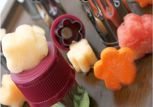 8pcs Portable Flower Shape Rice Vegetable Fruit Cutter Mold Slicer Cake Cookies Cutting Shape Cake Baking Tools 58152