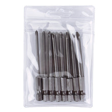 8pcs Shank 1/4 inch S2 Alloy Steel Magnetic Hex Cross Head Screwdriver Bits Set PH0 PH1 PH2 Screwdriver Head 91149