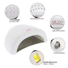 Abody SUNone 48W Nail Dryer Nail Art Salon Tools Professional LED UV Lamp Nail Machine Gel Curing White Light Heater Machine