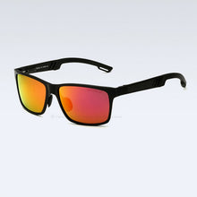 Aluminum Polarized Lens Sunglasses Men Mirror Sun Glasses Driving Glasses Square Goggle Eyewear Accessories