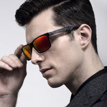 Aluminum Polarized Lens Sunglasses Men Mirror Sun Glasses Driving Glasses Square Goggle Eyewear Accessories