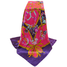 Bandana Scarf Women Kerchief Square Scarf Ladies Printed Elegant Thin Shawl Stain Silk Scarf Square Bufandas Mujer Seda