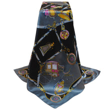 Bandana Scarf Women Kerchief Square Scarf Ladies Printed Elegant Thin Shawl Stain Silk Scarf Square Bufandas Mujer Seda