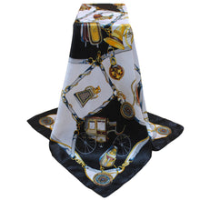 Bandana Scarf Women Kerchief Square Scarf Ladies Printed Elegant Thin Shawl Stain Silk Scarf Square Bufandas Mujer Seda