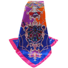 Bandana Scarf Women Kerchief Square Scarf Ladies Printed Elegant Thin Shawl Stain Silk Scarf Square Bufandas Mujer Seda