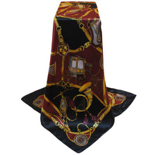Bandana Scarf Women Kerchief Square Scarf Ladies Printed Elegant Thin Shawl Stain Silk Scarf Square Bufandas Mujer Seda