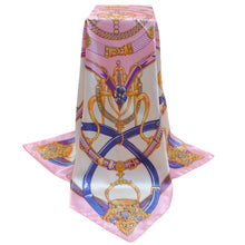 Bandana Scarf Women Kerchief Square Scarf Ladies Printed Elegant Thin Shawl Stain Silk Scarf Square Bufandas Mujer Seda