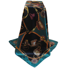 Bandana Scarf Women Kerchief Square Scarf Ladies Printed Elegant Thin Shawl Stain Silk Scarf Square Bufandas Mujer Seda